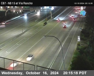 NB 15 & Via Rancho Pkwy