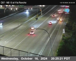 NB 15 & Via Rancho Pkwy