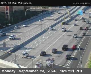 NB 15 & Via Rancho Pkwy