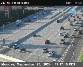 NB 15 & Via Rancho Pkwy