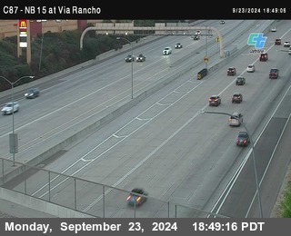 NB 15 & Via Rancho Pkwy