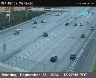 NB 15 & Via Rancho Pkwy