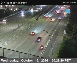 NB 15 & Via Rancho Pkwy