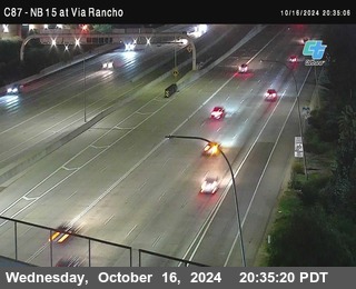 NB 15 & Via Rancho Pkwy