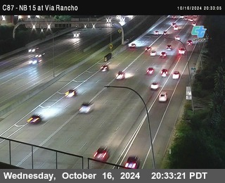 NB 15 & Via Rancho Pkwy