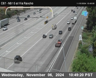 NB 15 & Via Rancho Pkwy