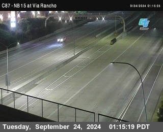 NB 15 & Via Rancho Pkwy