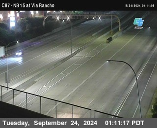 NB 15 & Via Rancho Pkwy