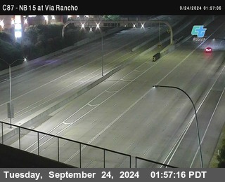 NB 15 & Via Rancho Pkwy