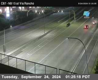 NB 15 & Via Rancho Pkwy