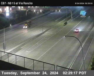 NB 15 & Via Rancho Pkwy