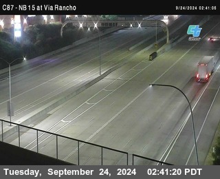 NB 15 & Via Rancho Pkwy