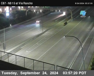 NB 15 & Via Rancho Pkwy