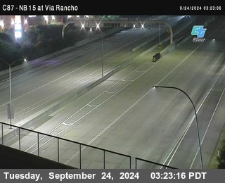 NB 15 & Via Rancho Pkwy