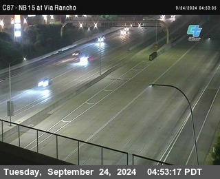 NB 15 & Via Rancho Pkwy