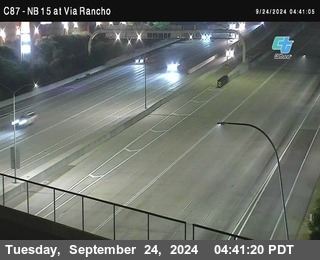 NB 15 & Via Rancho Pkwy