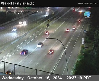 NB 15 & Via Rancho Pkwy