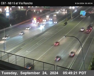 NB 15 & Via Rancho Pkwy