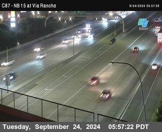 NB 15 & Via Rancho Pkwy