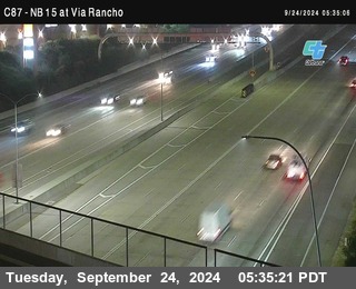 NB 15 & Via Rancho Pkwy