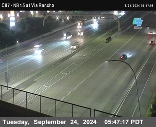 NB 15 & Via Rancho Pkwy