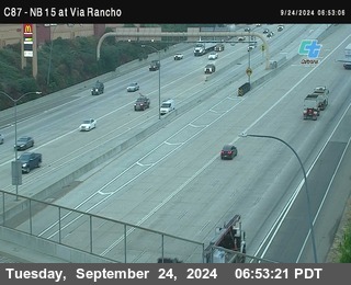 NB 15 & Via Rancho Pkwy