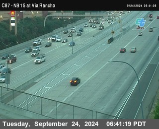 NB 15 & Via Rancho Pkwy