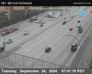 NB 15 & Via Rancho Pkwy