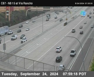 NB 15 & Via Rancho Pkwy