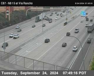 NB 15 & Via Rancho Pkwy