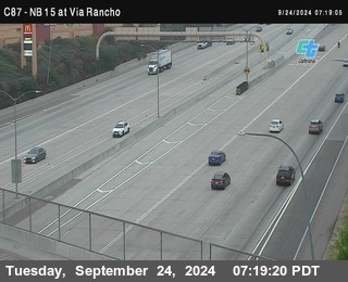 NB 15 & Via Rancho Pkwy