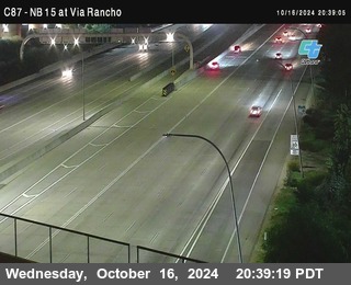 NB 15 & Via Rancho Pkwy