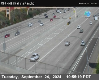 NB 15 & Via Rancho Pkwy