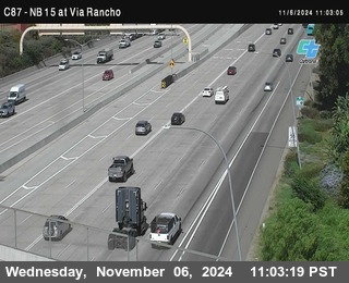 NB 15 & Via Rancho Pkwy