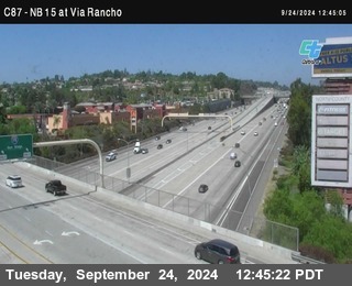 NB 15 & Via Rancho Pkwy