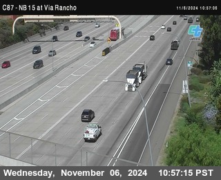 NB 15 & Via Rancho Pkwy