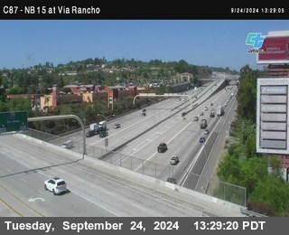 NB 15 & Via Rancho Pkwy