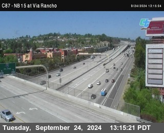 NB 15 & Via Rancho Pkwy