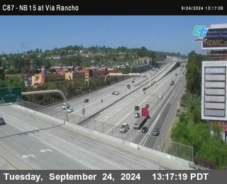 NB 15 & Via Rancho Pkwy