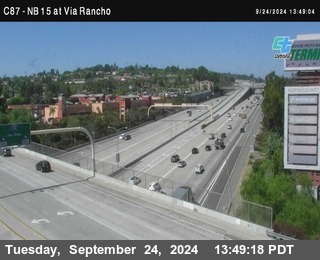 NB 15 & Via Rancho Pkwy