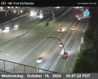 NB 15 & Via Rancho Pkwy