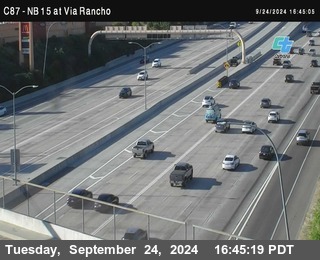 NB 15 & Via Rancho Pkwy