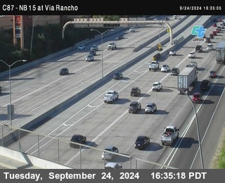 NB 15 & Via Rancho Pkwy