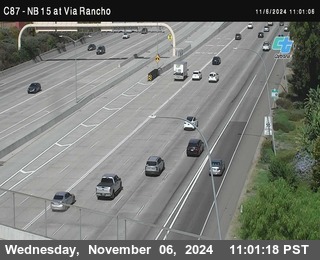 NB 15 & Via Rancho Pkwy