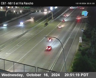 NB 15 & Via Rancho Pkwy