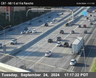 NB 15 & Via Rancho Pkwy