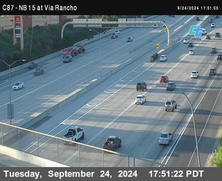 NB 15 & Via Rancho Pkwy