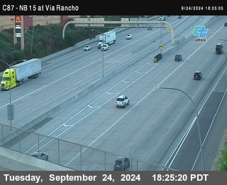 NB 15 & Via Rancho Pkwy