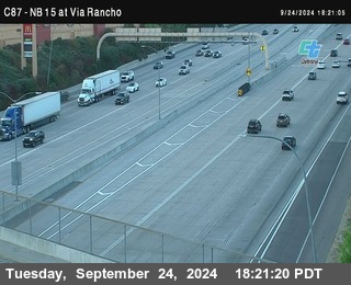 NB 15 & Via Rancho Pkwy