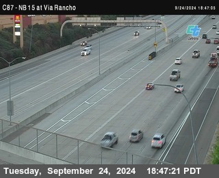 NB 15 & Via Rancho Pkwy